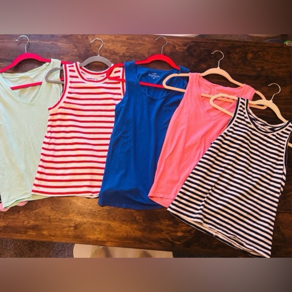 Women JCrew Tank Bundle